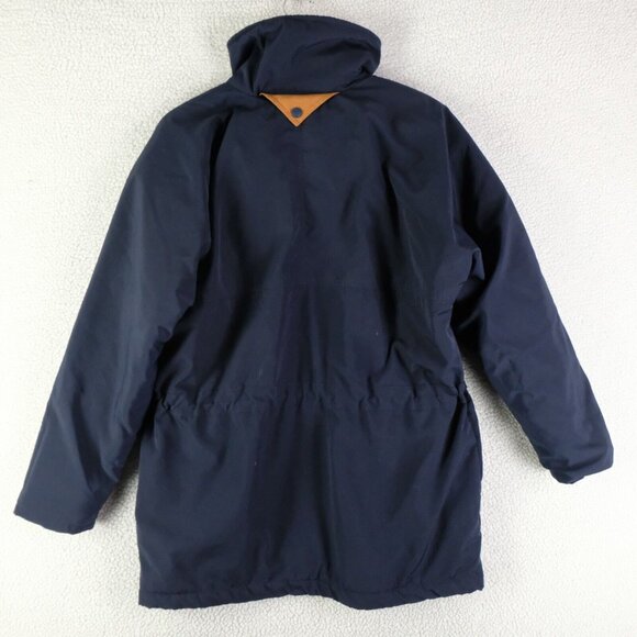 Dorlon Parka Mens Small Navy Blue Jacket Fleece Lined Outdoor New Zealand - Picture 4 of 10